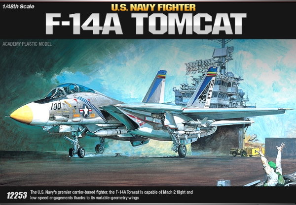 Модель - Самолёт  F-14A Томкэт (1:48)