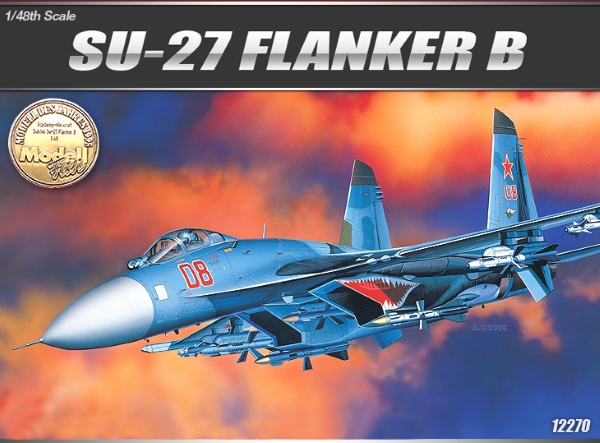 Модель - Самолет  S-27 FLANKER B (1:48)