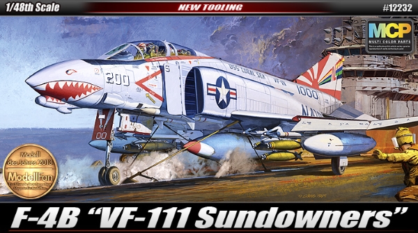 Модель - Самолёт  F-4B Sundowners (1:48)