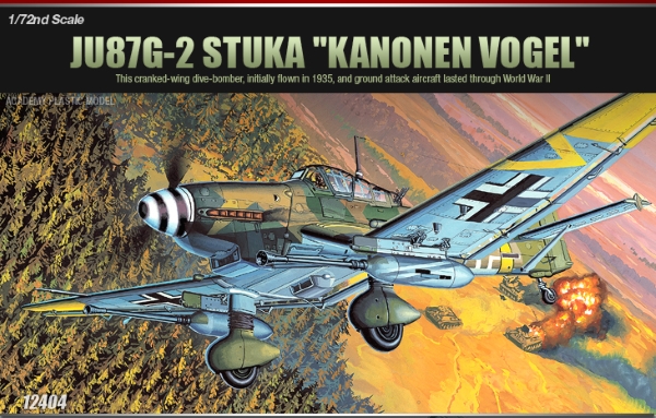 Модель - Самолет  Ju-87G-2 Ханс-Ульрих Рудель (1:72)