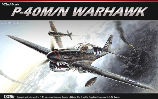 Модель - Самолёт  P-40M/N Warhawk (1:72)