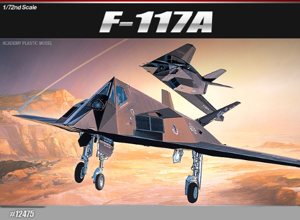  Модель Самолет  F-117A Stealth Attack Bomber The 