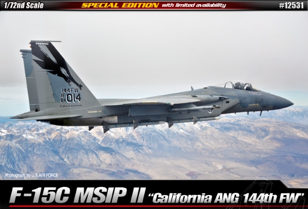  Модель Самолёт  F-15C California ANG 144th FW  (1:72)