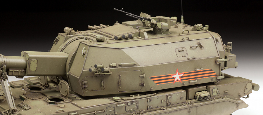 Модель - Коалиция-СВ Российская 152-мм гаубица 2С35. 