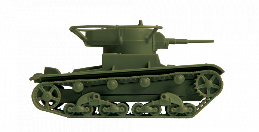 Т-26 (обр. 1933) Советский легкий танк. 