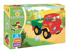  Модель Игрушка конструктор - детский грузовичок