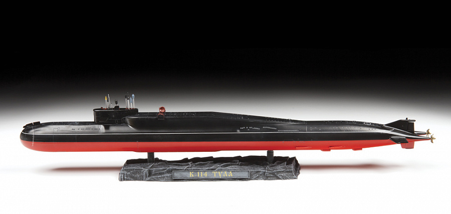 Модель - Атомная подводная лодка Тула проекта Дельфин. 