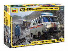 Модель - УАЗ 3909 Аварийно-спасательная служба