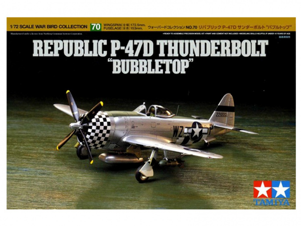 Модель - Republic P-47D Thunderbolt &quot;Bubbletop&quot;