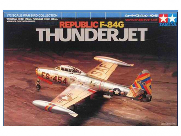  Модель Republic F-84G Thunderjet (1:72)
