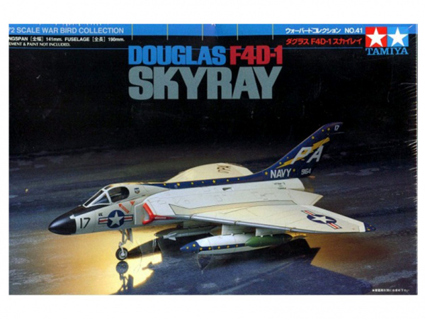 Модель - Douglas F4D-1 Skyray (1:72)