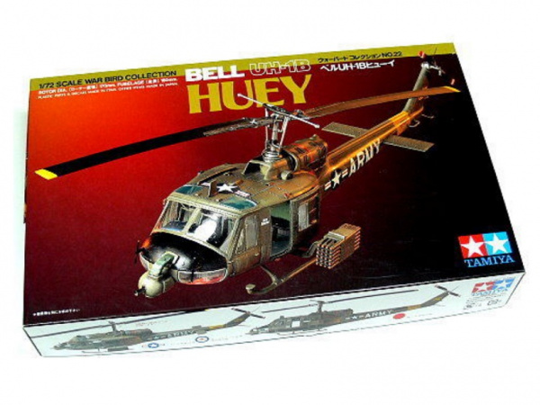 Модель - Bell UH-1B Huey (1:72) Американский многоцелевой вертолёт