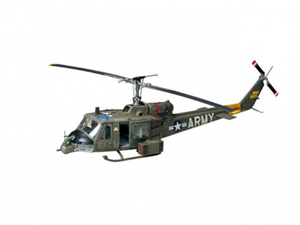 Модель - Bell UH-1B Huey (1:72) Американский многоцелевой вертолёт. 