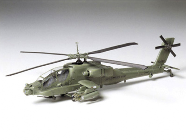 Модель - Huges AH-64 Apache (1:72) Американский ударный вертолет. 