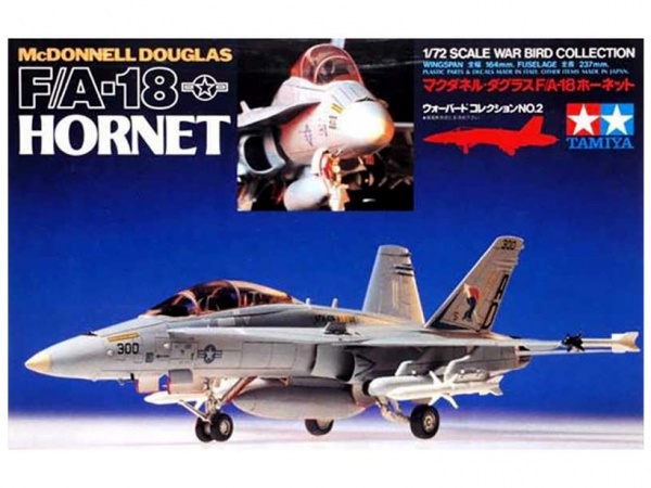 Модель - McDonnell Douglas F/A-18 Hornet (1:72)