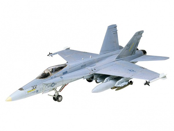Модель - McDonnell Douglas F/A-18 Hornet (1:72). 