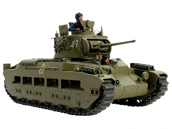 Модель - Танк Matilda MK III/IV в Красноармейском варианте в комплект. 
