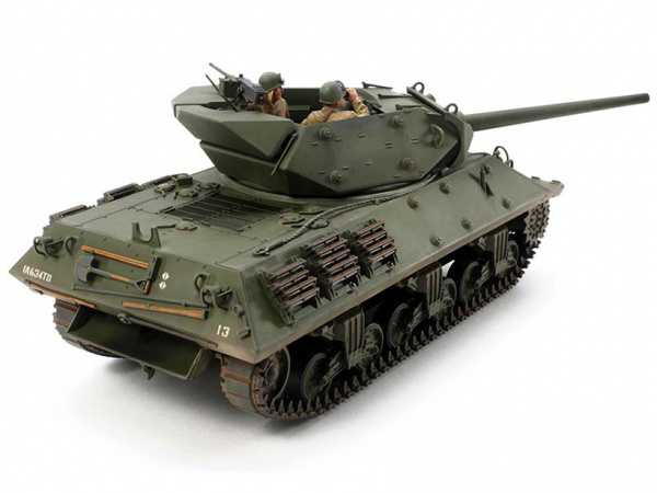 Модель - Tank Destroyer M10, с тремя фигурами (1:35) Американская сам. 