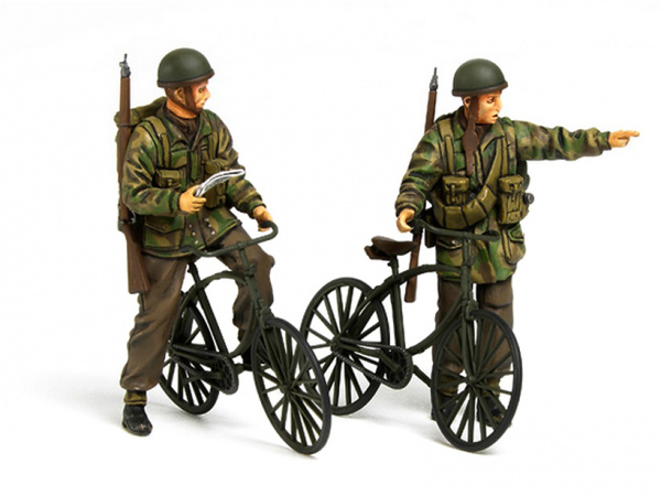 Английский военный патруль на велосипедах ( две фигуры) (1:3. 
