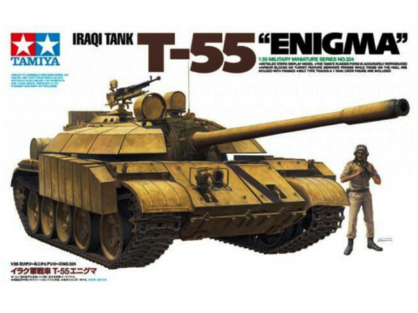Модель - Танк Т-55 Enigma (Иракская армия) с 1 фигурой танкиста (1:35
