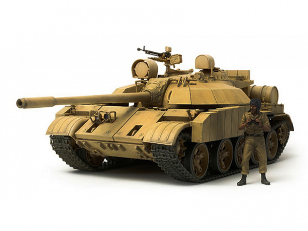 Модель - Танк Т-55 Enigma (Иракская армия) с 1 фигурой танкиста (1:35. 