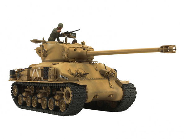 Модель - Израильский танк M51 Super Sherman с 2-мя фигурами (1:35). 