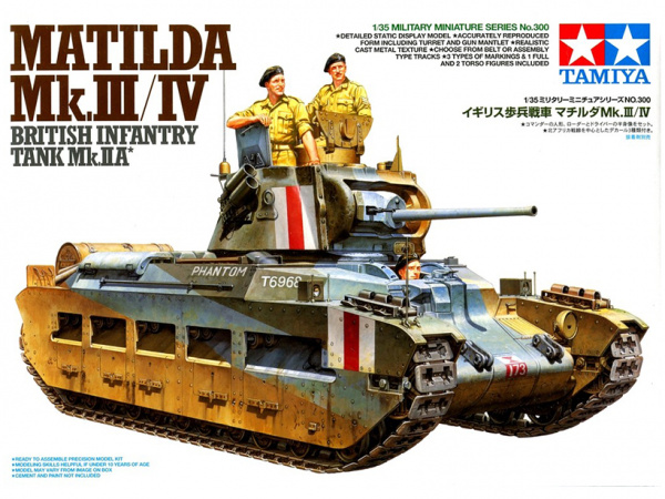 Британский танк Matilda MkIII/IV (1:35)