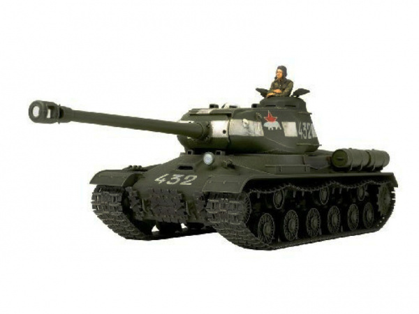 Модель - Советский тяжелый танк ИС-2 (1944 г.), 2 фигуры, два вариант. 