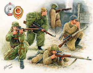Модель - Советские снайперы