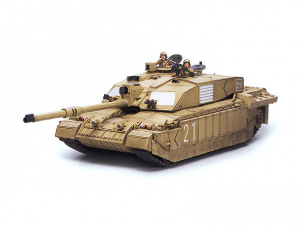 Модель - Английский основной танк Challenger II с 2-мя фигурами (1:35. 