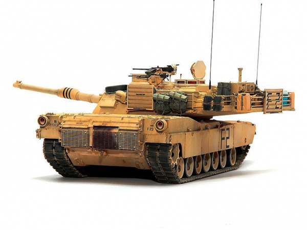Модель - Американский танк M1A2 Abrams OIF (1:35). 