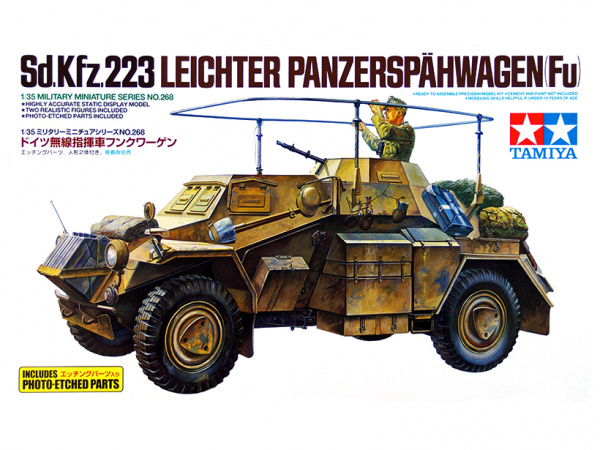 Модель - Немецкий разведывательный бронеавтомобиль Sd.Kfz.223 Leichte