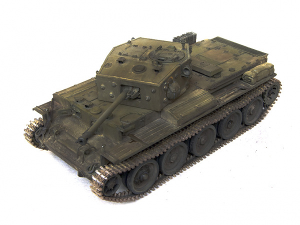 Модель - Английский средний танк Mk.VIII Cromwell Кромвель Mk.IV с фи. 