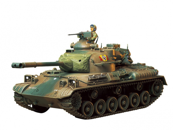 Модель - Японский средний танк Type62 (1:35). 