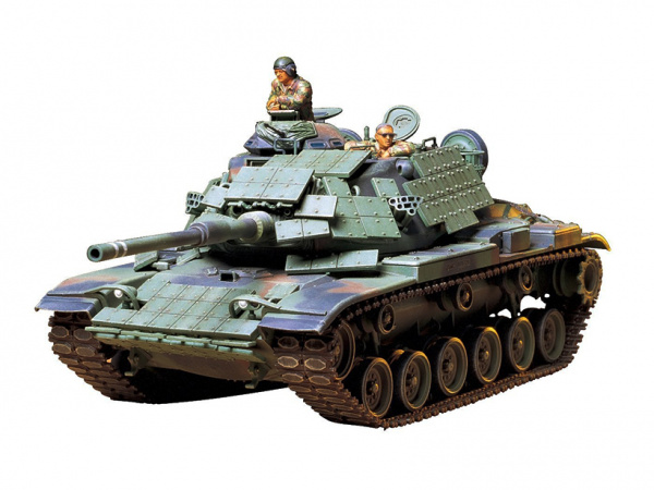 Модель - Американский танк M60A1 with Reactive Armor с 2 фигурами (1:. 