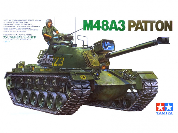 Модель - Американский танк Паттон M48A3 Patton (1:35)