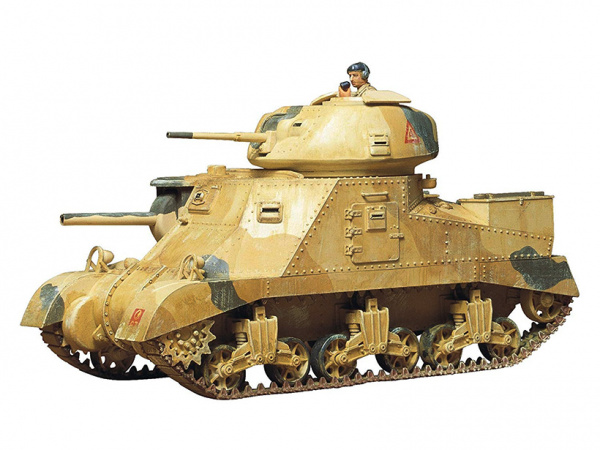 Английский средний танк М3 GRANT Мк I с 1 фигурой (1:35). 