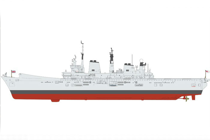 HMS Illustrious 1/350. 