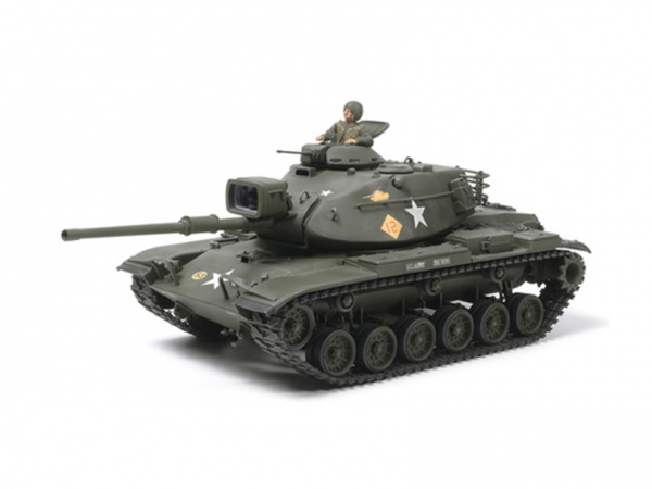Модель - Американский танк M60A1 с одной фигурой (1:35). 