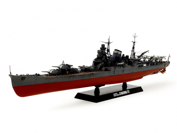 Модель - Японский тяжёлый крейсер Chikuma (1:350). 