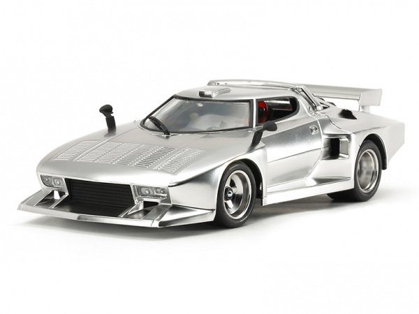 Lancia Stratos Turbo (Silver Color Plated) (1:24). 