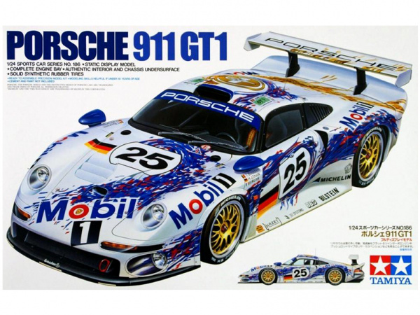 Модель - Porsche 911 GT1 (1:24)