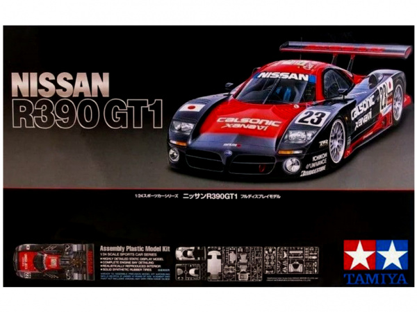 Модель - Nissan R390 GT1 (1:24)