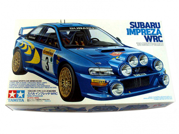 Модель - Subaru Impreza WRC (1:24). 