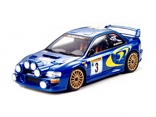 Модель - Subaru Impreza WRC (1:24). 