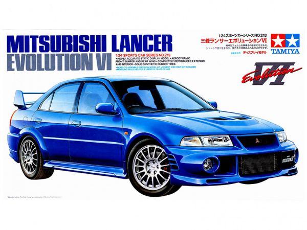 Модель - Mitsubishi Lancer Evolution VI (1:24)