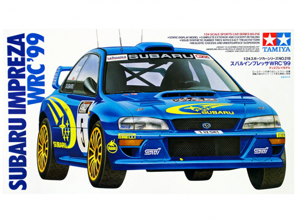 Модель - Subaru Impreza WRC`99 (1:24)