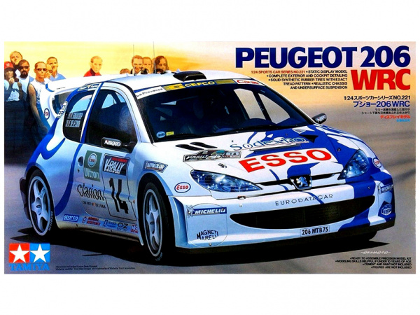 Peugeot 206WRC (1:24)