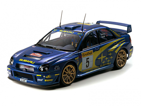 Модель - Subaru Impreza WRC 2001 (1:24). 