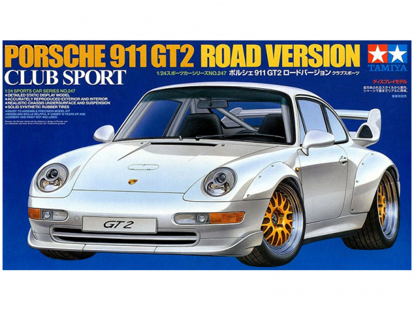 Модель - Porsche 911 GT2 Road Version Club Sport 1:24)